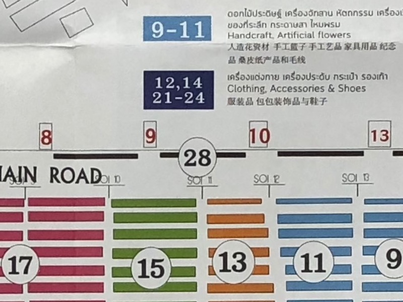 チャトチャック・マーケットの全貌